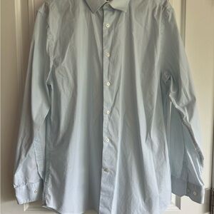 Banana Republic Blue Dress Shirt Classic Cotton